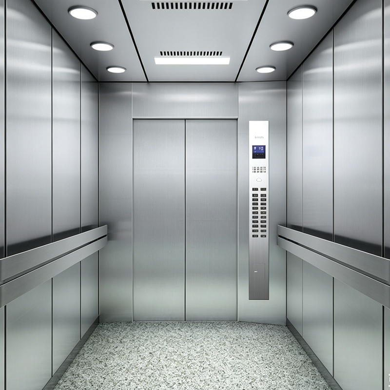 Standaard medische passagierslift met PVC-vloeren